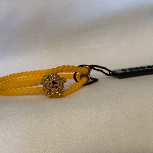 Versace Medusa braided bracelet NEW (AUTHENTIC) - Picture 4 of 16